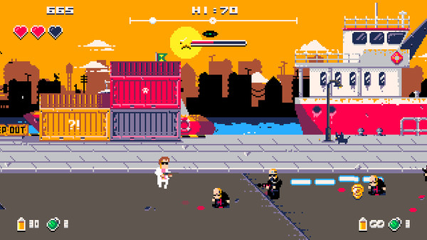 Screenshot z Donuts'n'Justice Screenshot z Donuts'n'Justice