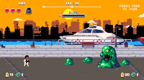 Screenshot z Donuts'n'Justice Screenshot z Donuts'n'Justice