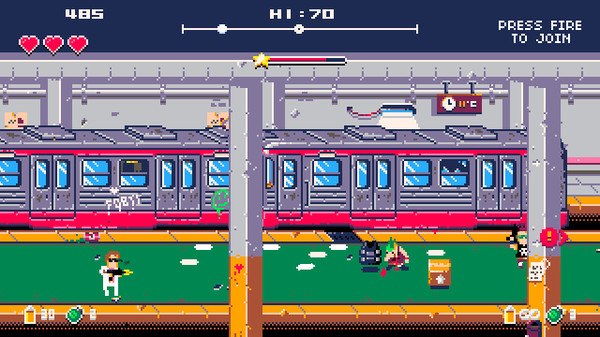 Screenshot z Donuts'n'Justice Screenshot z Donuts'n'Justice