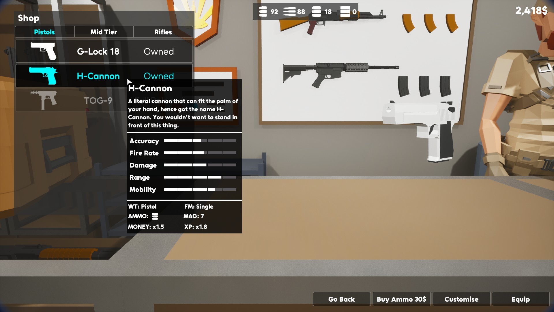 A Game About Shooting Targets Demo 遊戲畫面 7