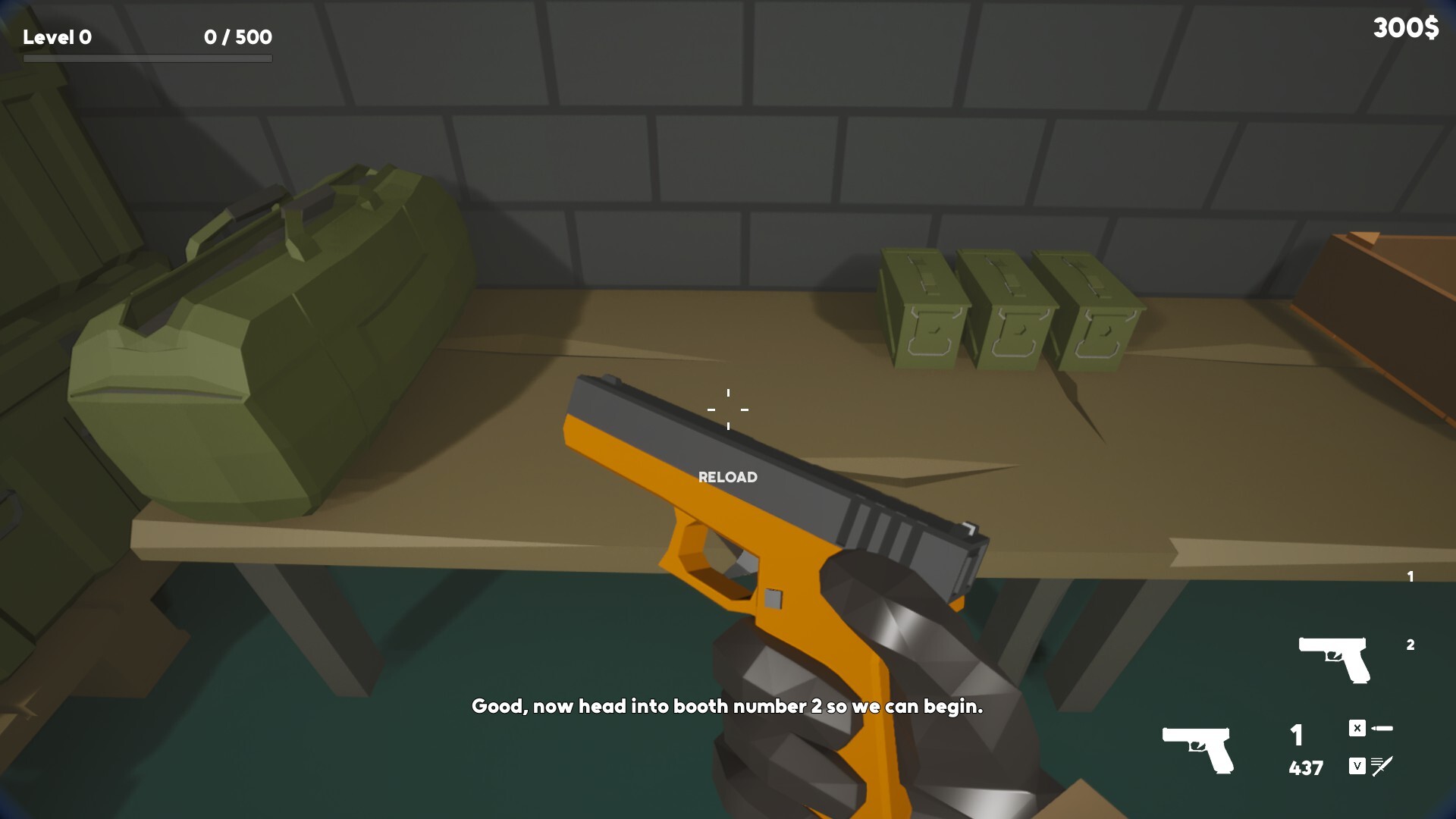 A Game About Shooting Targets Demo 遊戲畫面 2