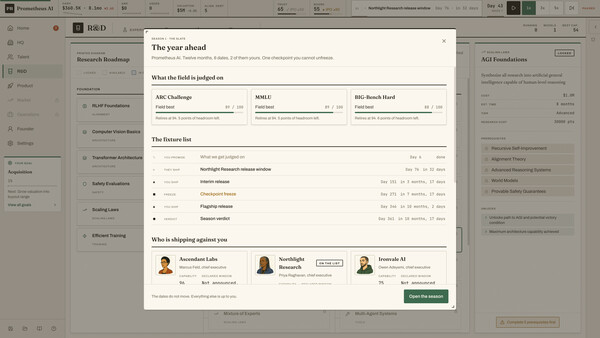 AI Startup Manager: Race to AGI screenshot 2