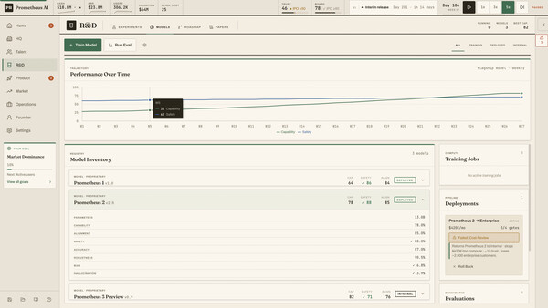 AI Startup Manager: Race to AGI screenshot 9