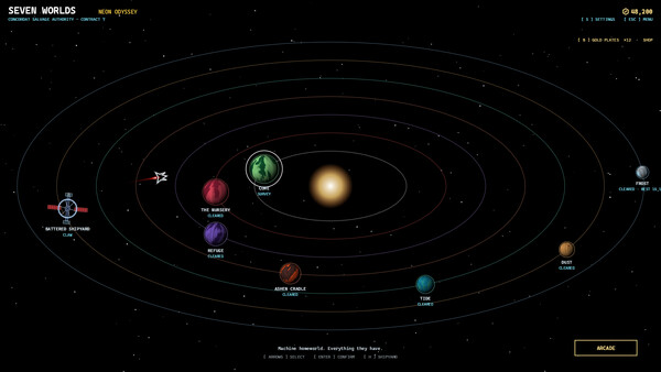 Seven Worlds: Neon Odyssey screenshot 1
