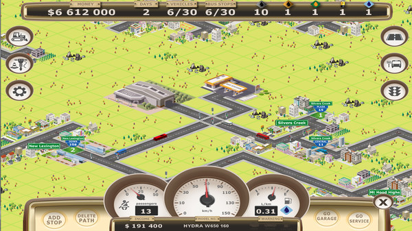 Bus Tycoon ND (Night and Day) screenshot 6