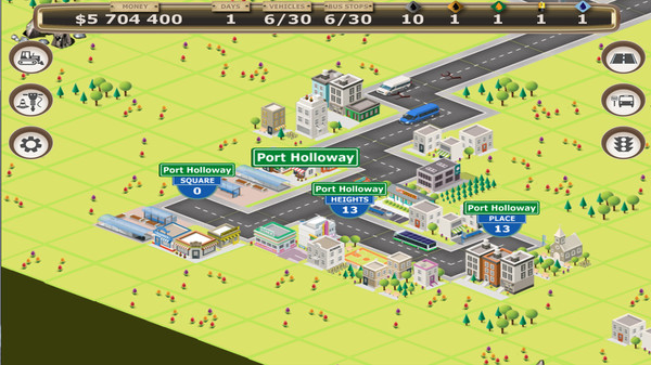 Bus Tycoon ND (Night and Day) screenshot 2