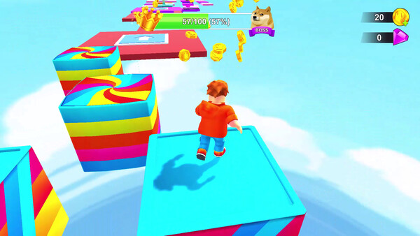 Parkour Run Obstacle Adventure 스크린샷 3