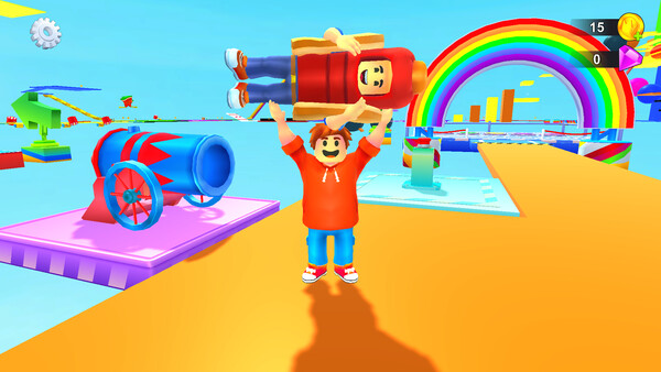 Parkour Run Obstacle Adventure screenshot 2