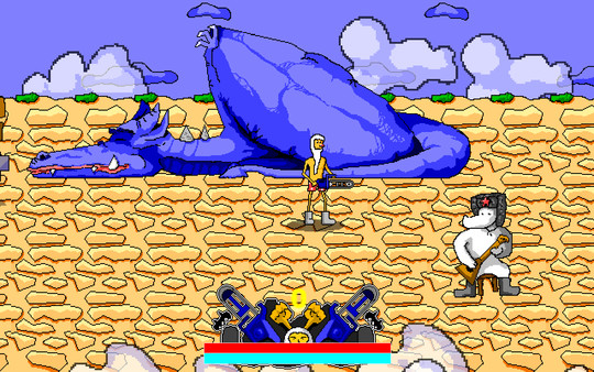 Screenshot z Russian SuperHero Dead Ivan