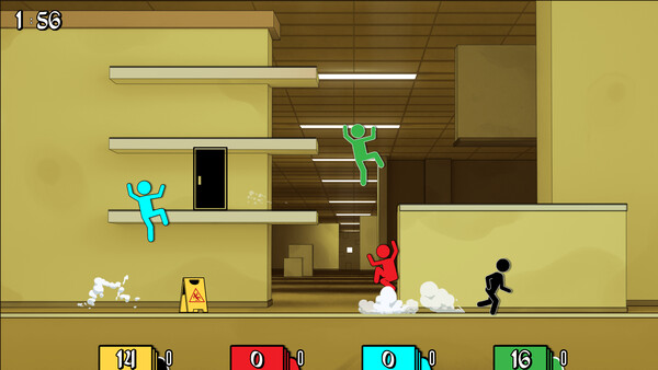 Royalty Free-For-All: Wet Floor Guys DLC screenshot