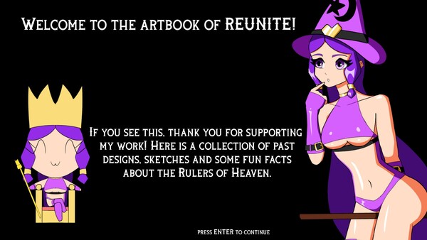 REUNITE! The Artbook screenshot 1
