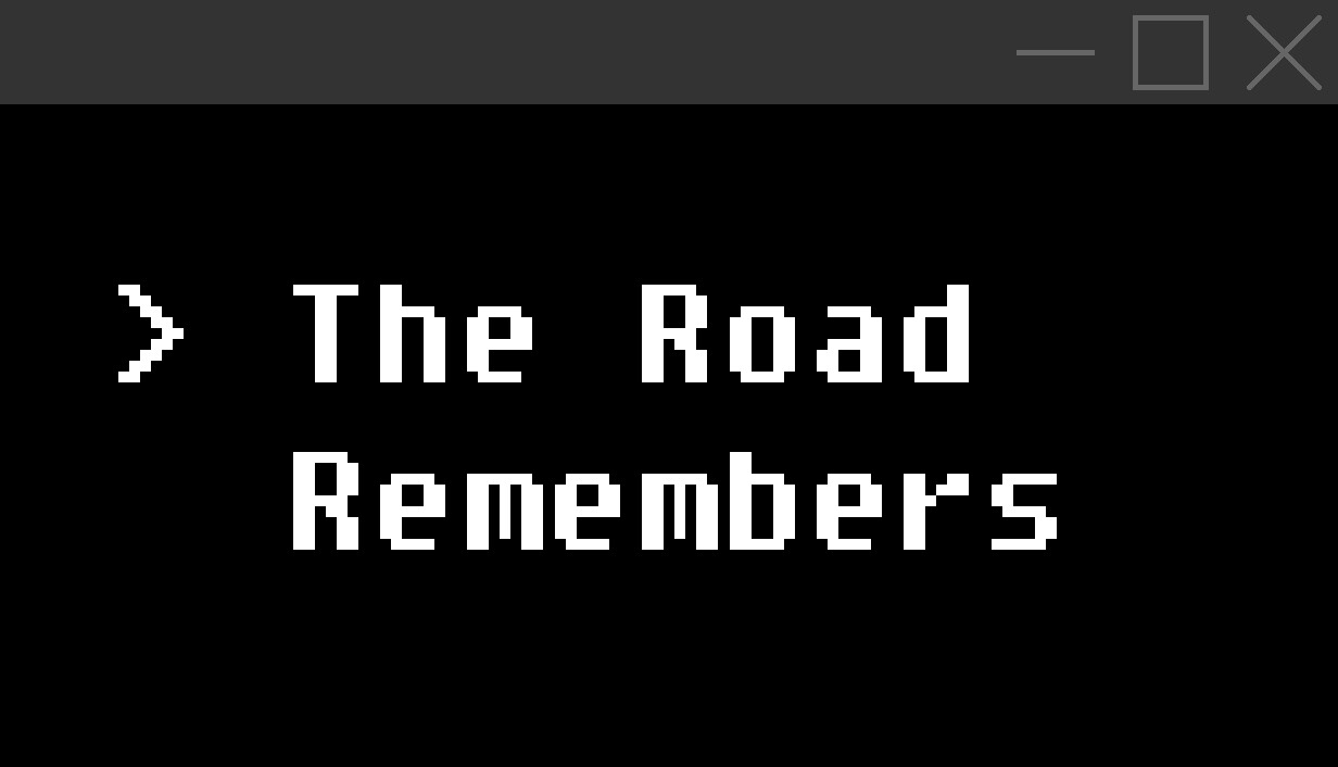 The Road Remembers cover art