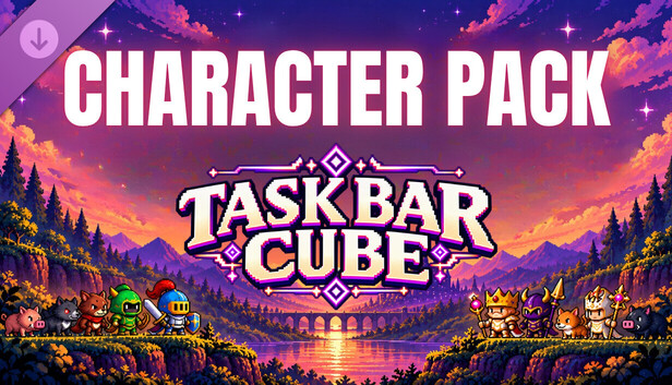 Task Bar Cube: Character Pack