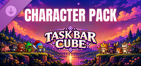 Task Bar Cube: Character Pack