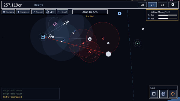 Asteroid Lanes screenshot 3
