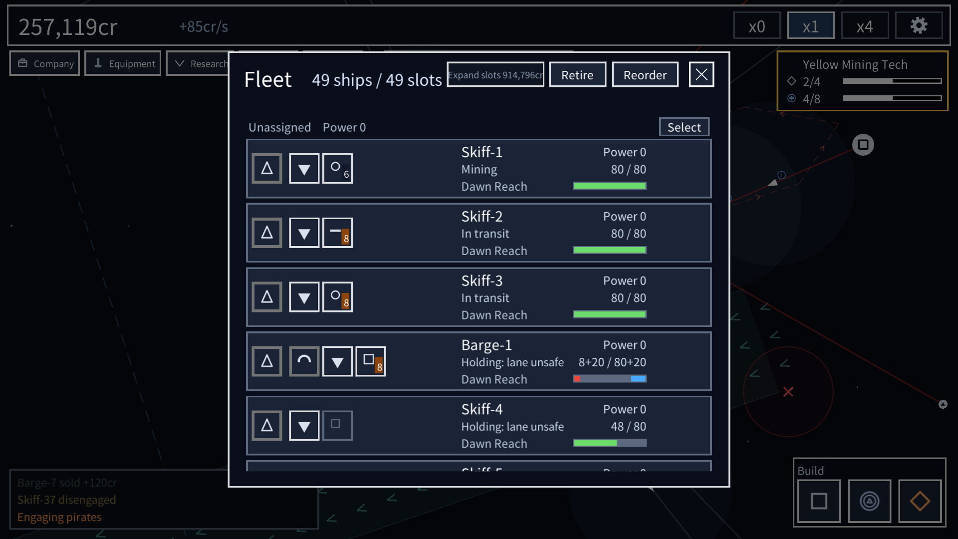 Asteroid Lanes screenshot #9