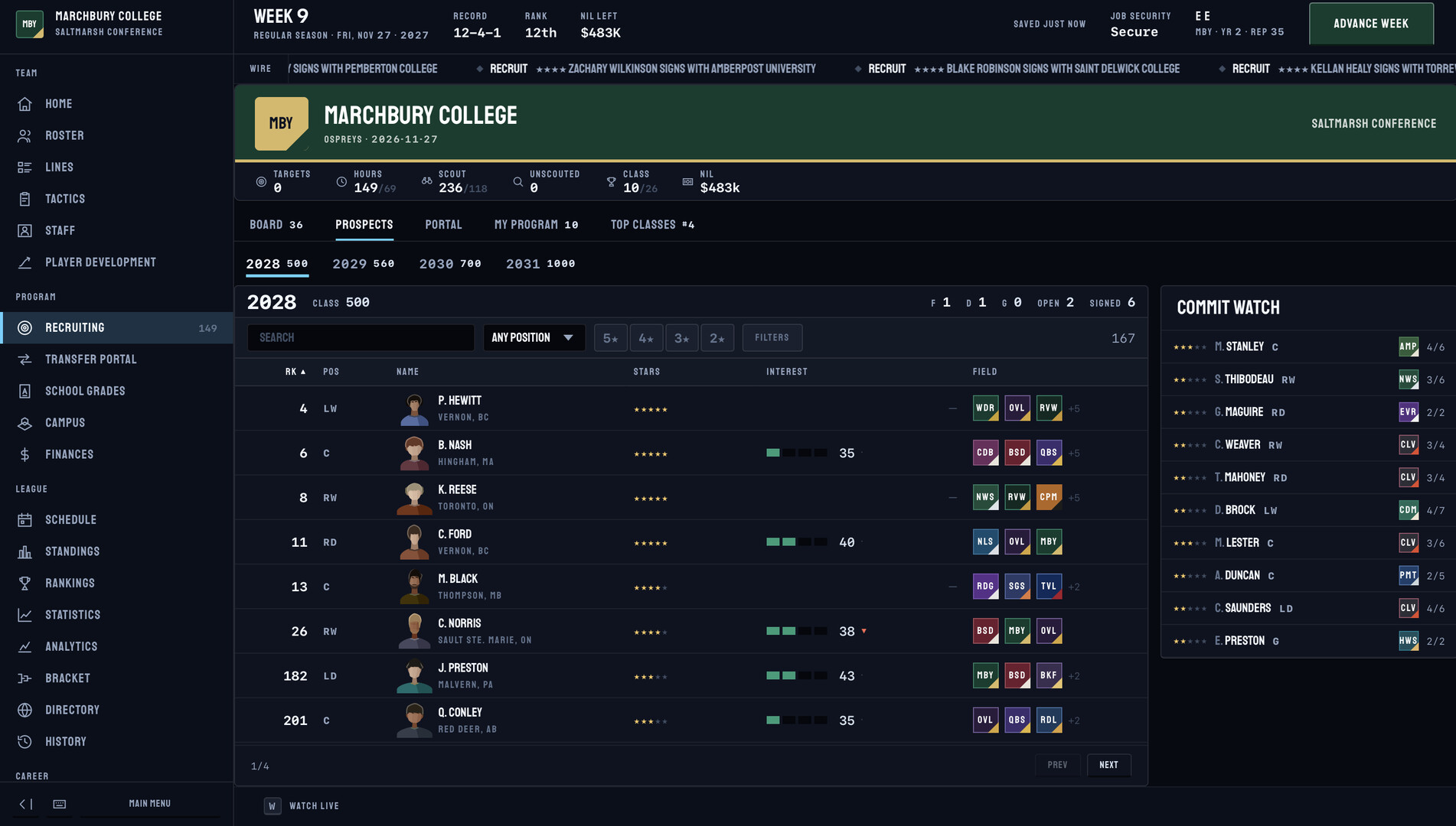 College Hockey 27 — screenshot 4
