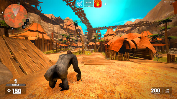 Apewar - Gorilla screenshot 2