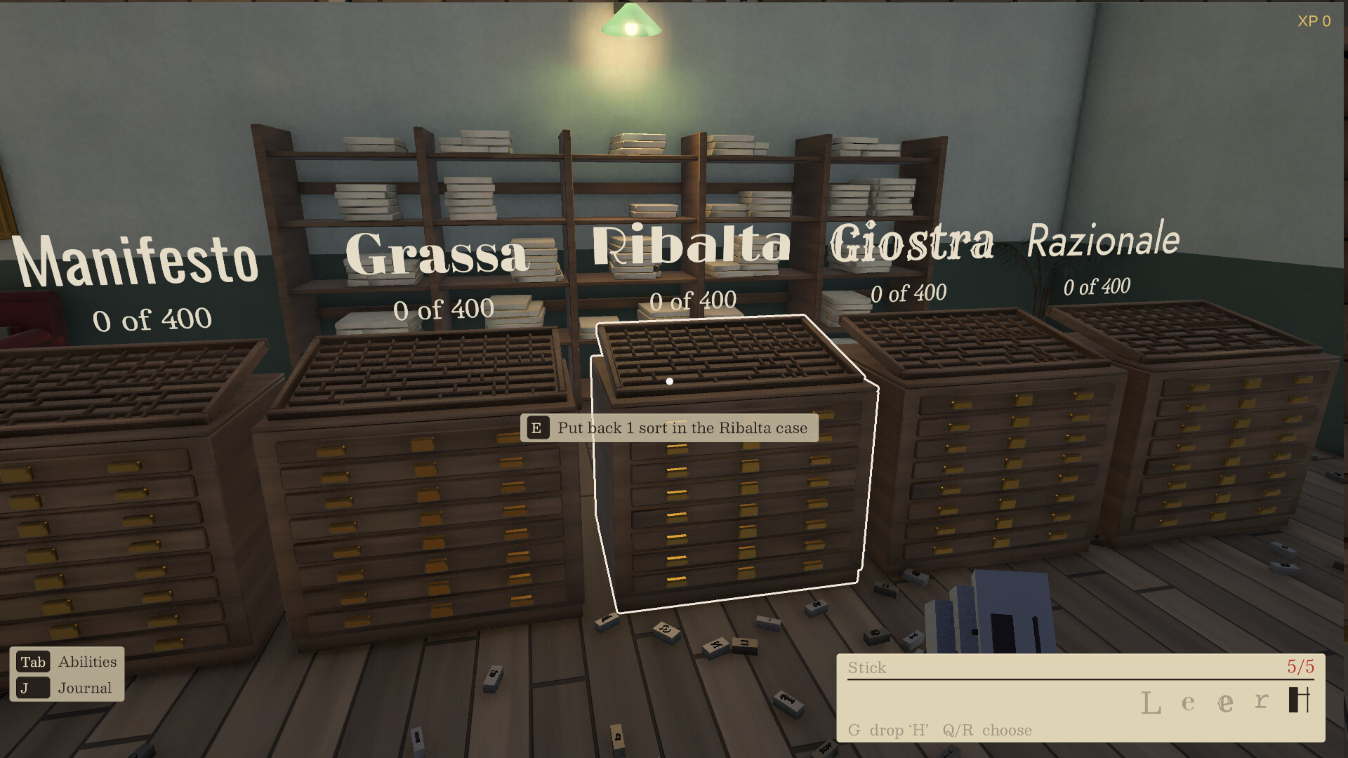 What Da Font: Tidy Up the Print Shop screenshot #3
