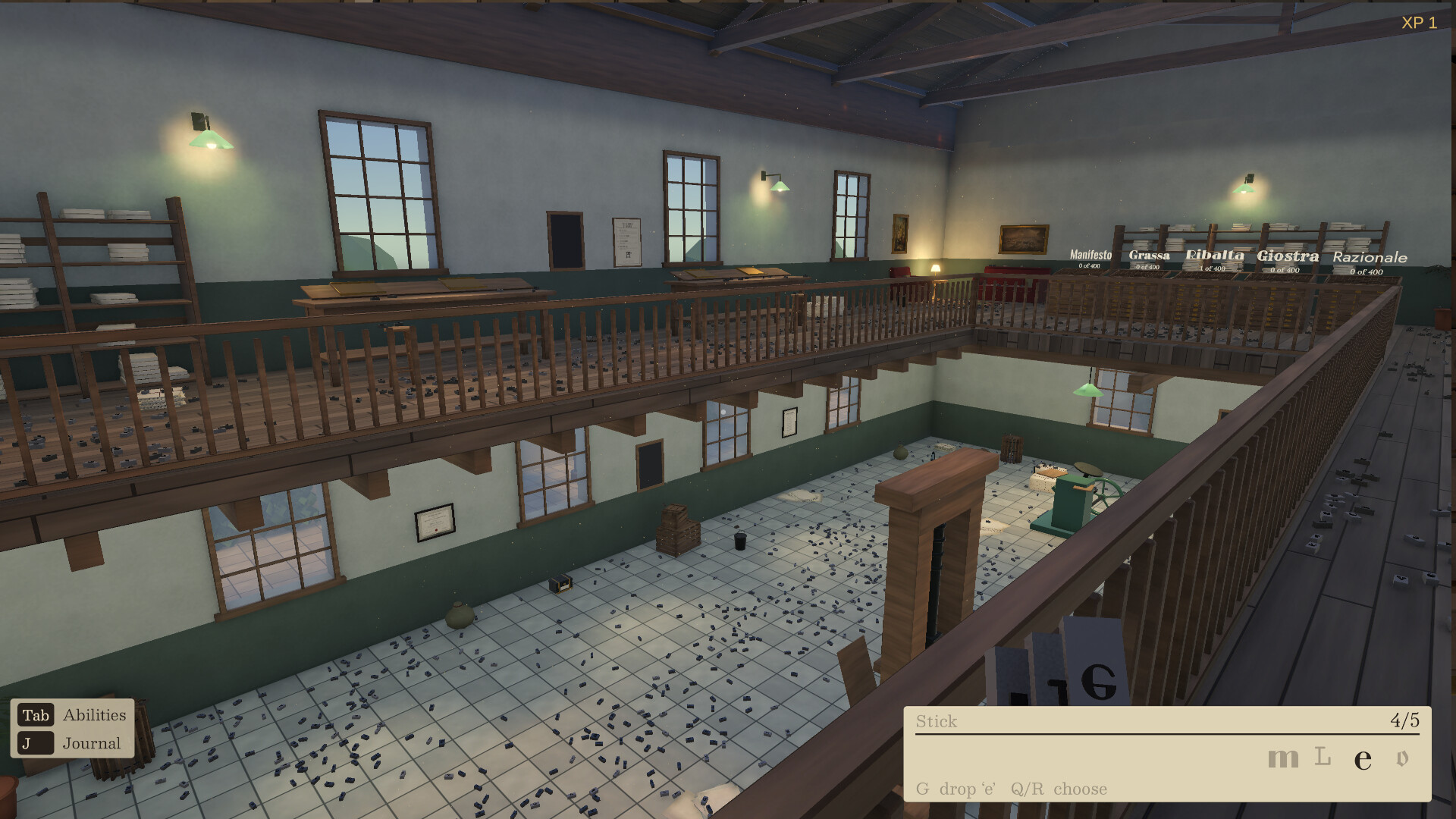What Da Font: Tidy Up the Print Shop screenshot #2