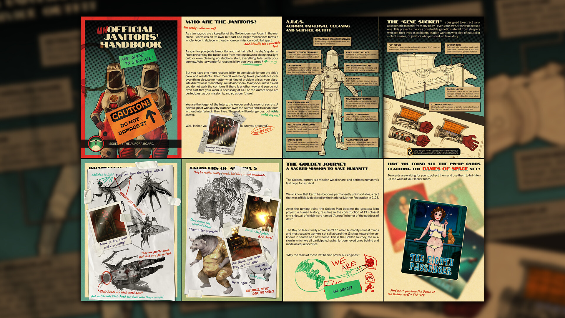 RetroSpace Artbook - unOfficial Janitors’ Handbook Featured Screenshot #1