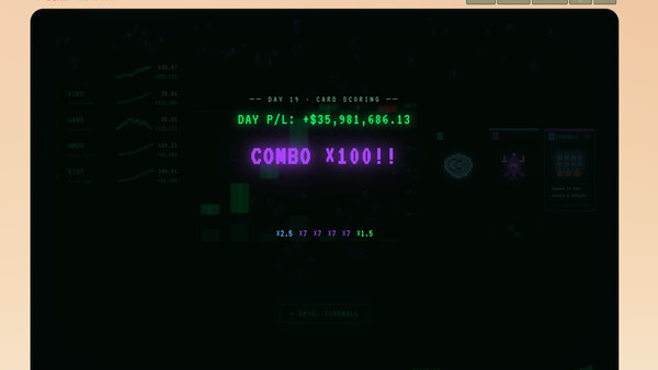 BEAR THE BURN: A Stock Market Deckbuilder Demo screenshot 3