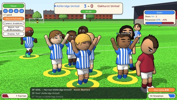Скриншот Academy Soccer Manager