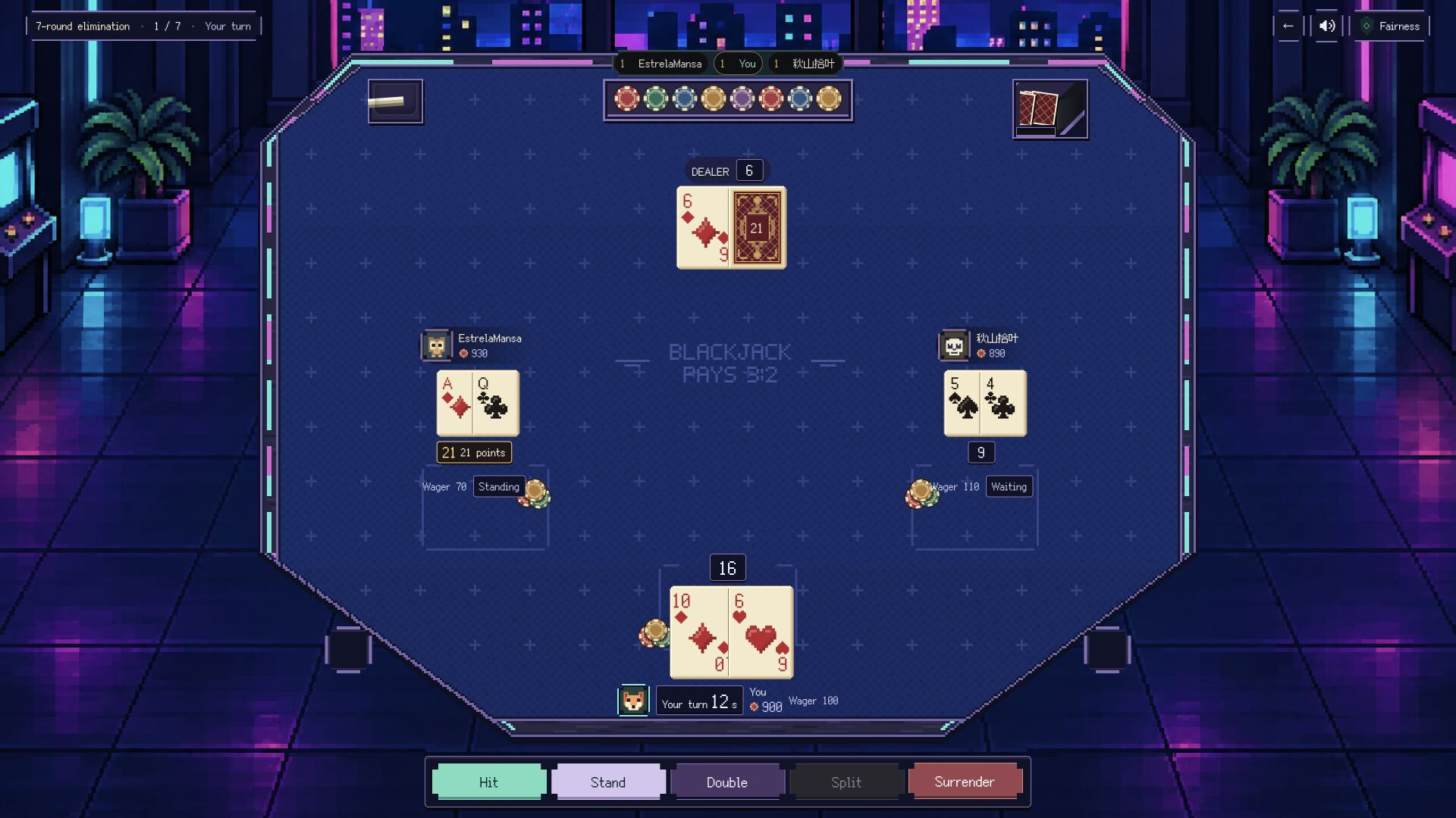 Fair21: Blackjack screenshot #3