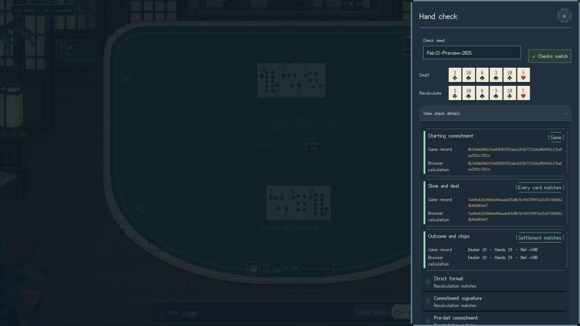 Fair21: Blackjack screenshot #6
