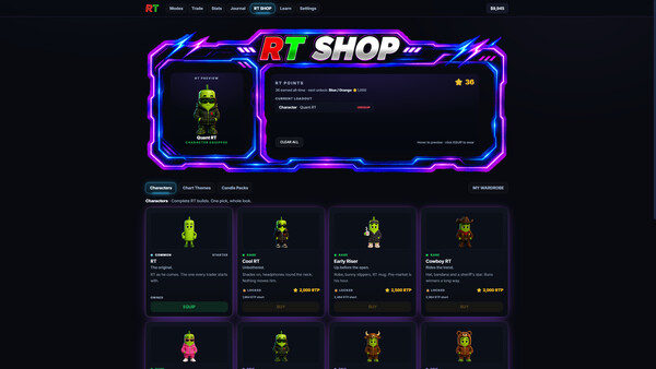 Risk Trader Screenshot