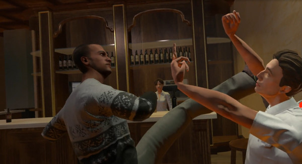 Screenshot z Drunkn Bar Fight