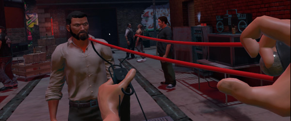 Screenshot z Drunkn Bar Fight