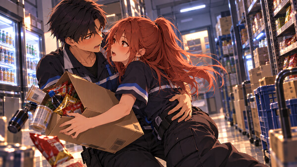 Hentai Academy: Night Shift Love — 7