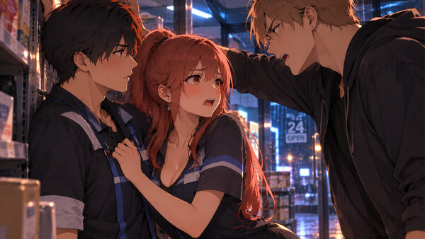 Hentai Academy: Night Shift Love — 3