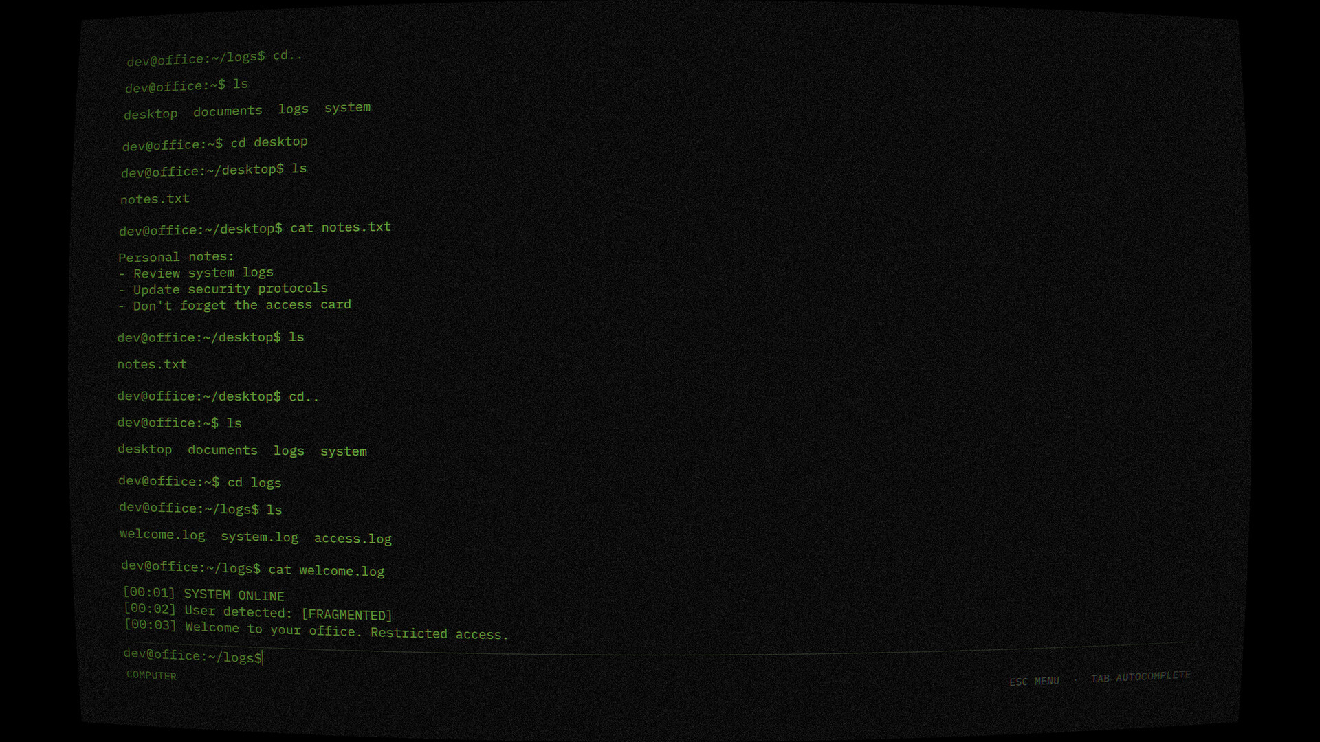 console.log screenshot #5