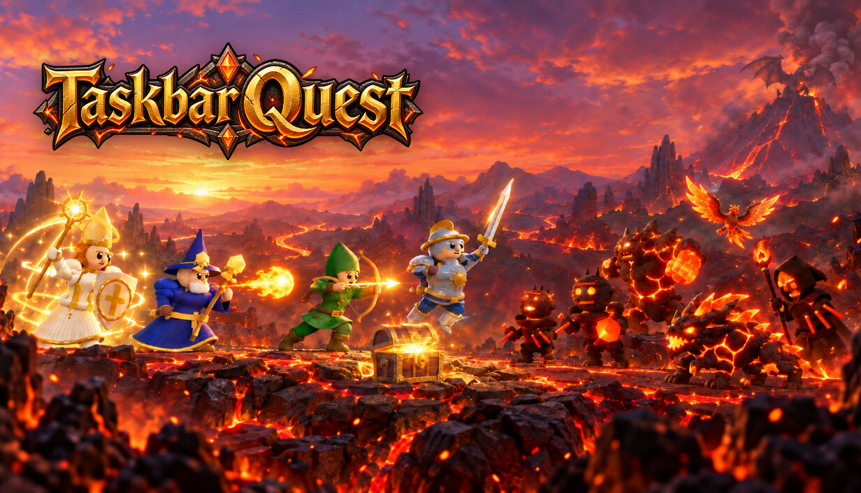 Taskbar Quest cover art