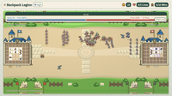 Backpack Legion screenshot 1
