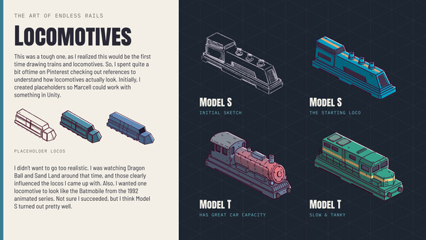 Endless Rails - Digital Artbook screenshot 3