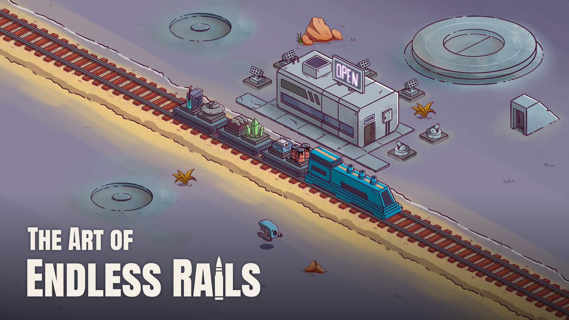 Endless Rails - Digital Artbook Featured Screenshot #1