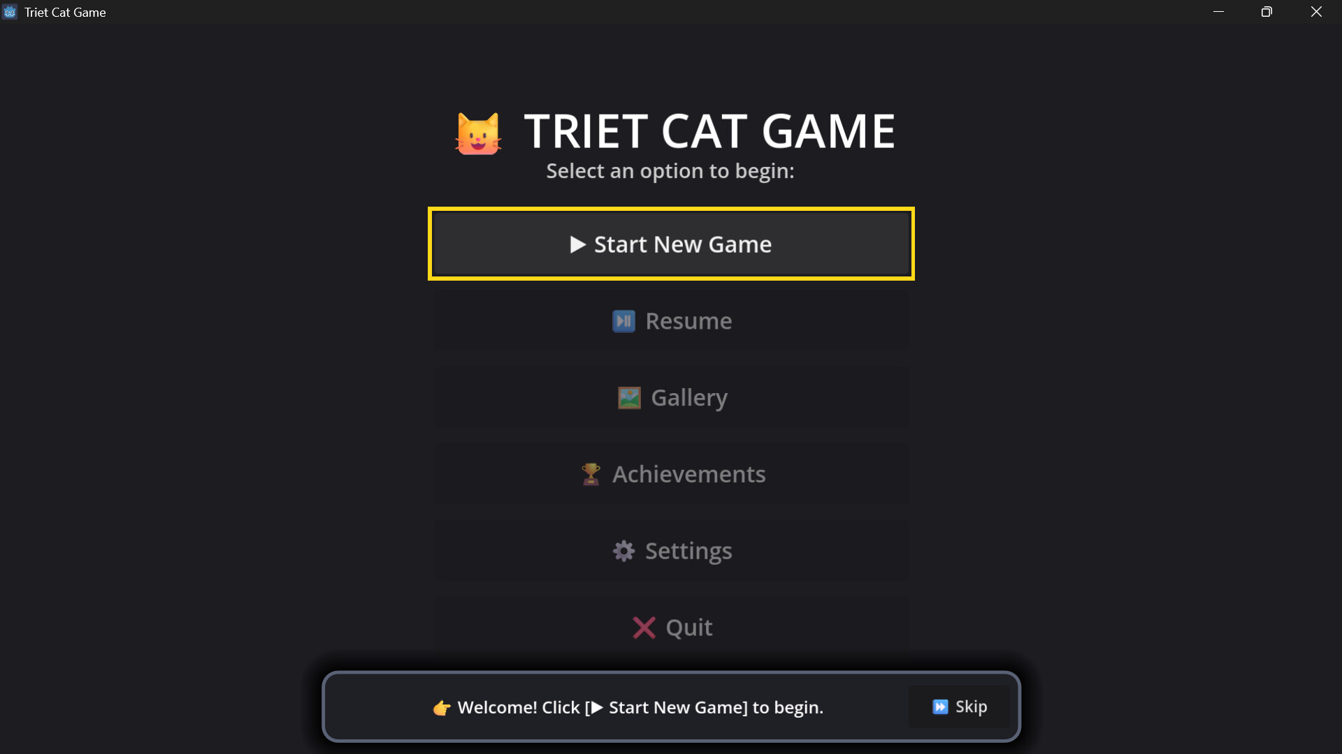 Triet Catのスクリーンショット 1