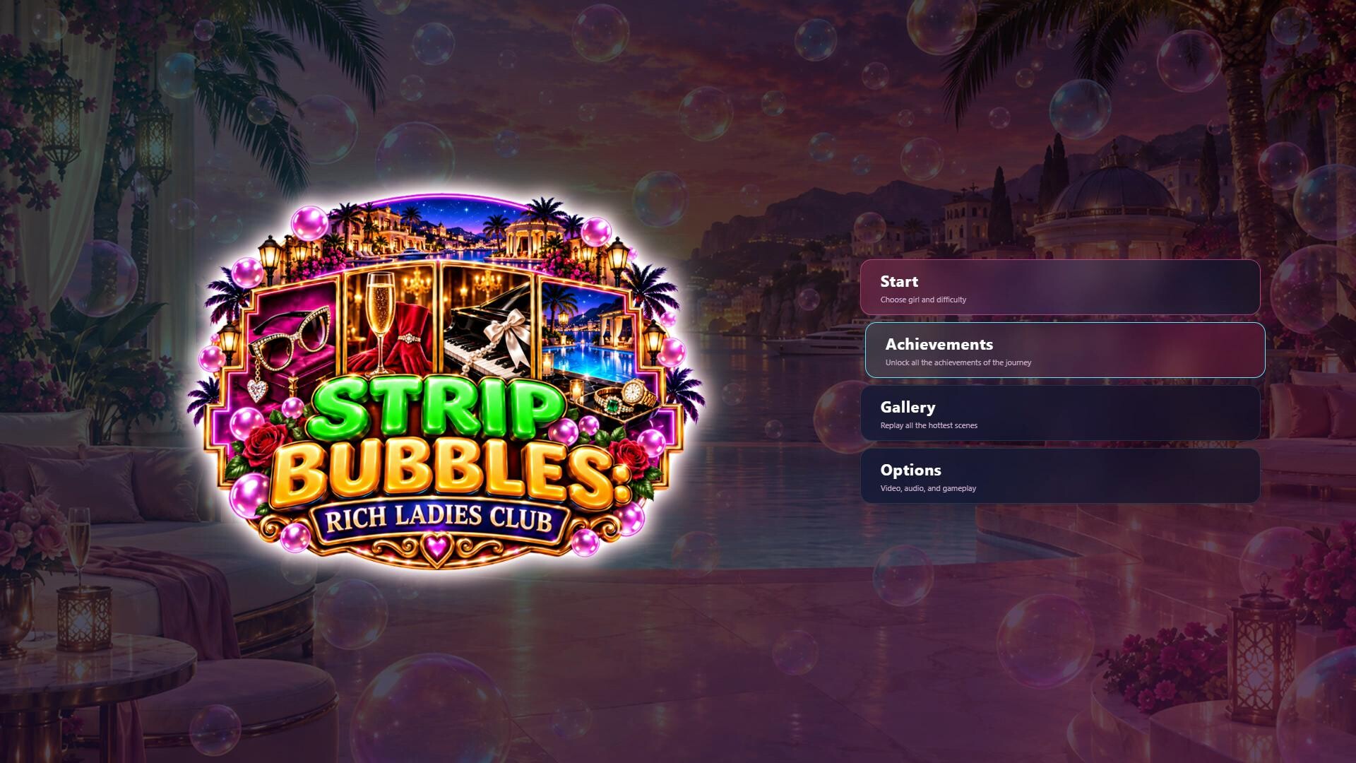 Strip Bubbles: Rich Ladies Club screenshot #1