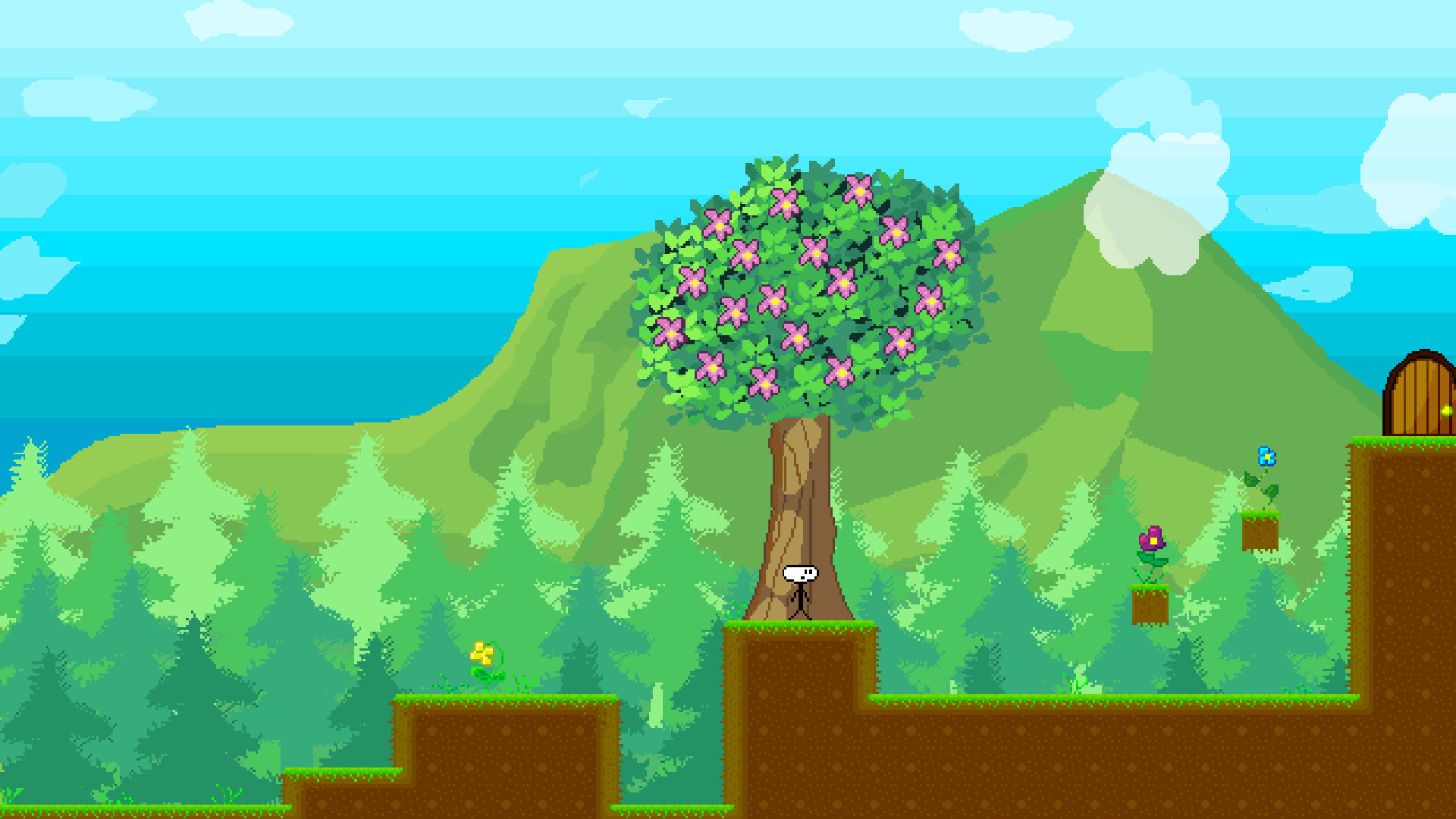 A BAD PLATFORMER GAMEのスクリーンショット 1