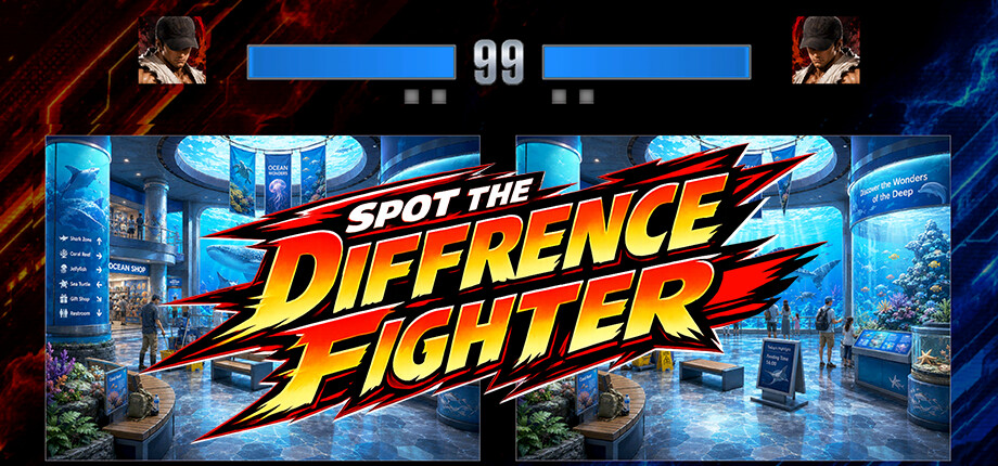 Spot the Difference Fighter header image