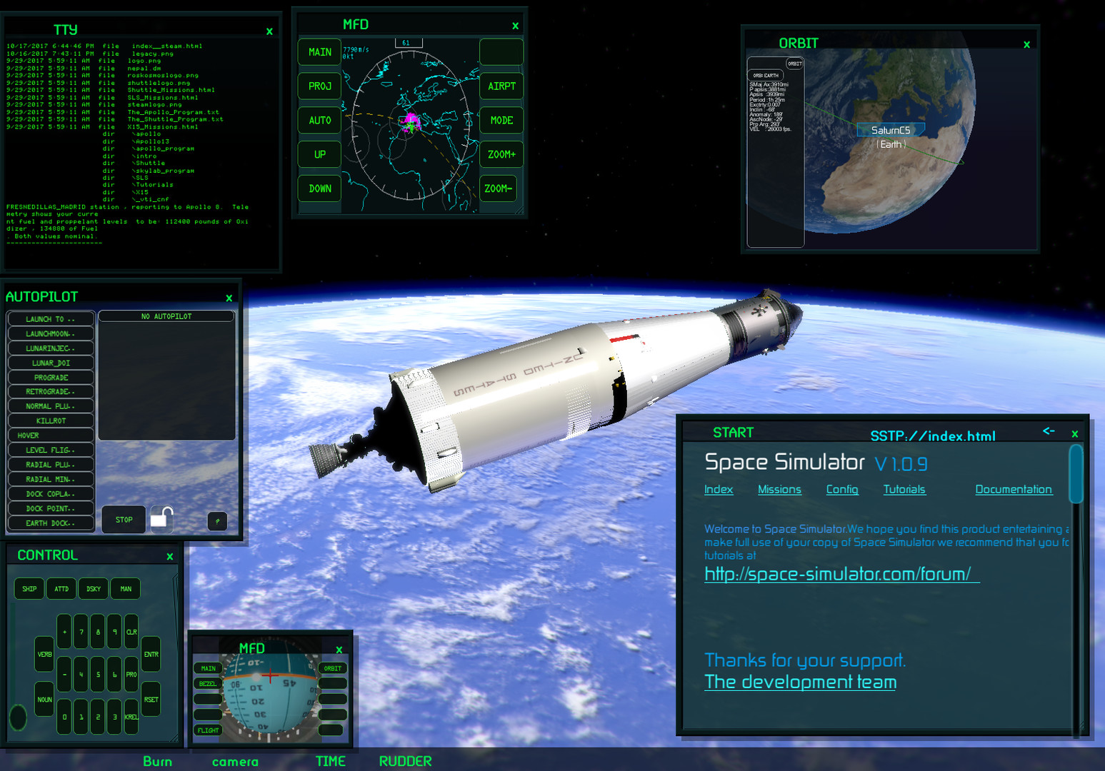#2. Space Simulator (Steam) 由: Brixton Dynamics Ltd