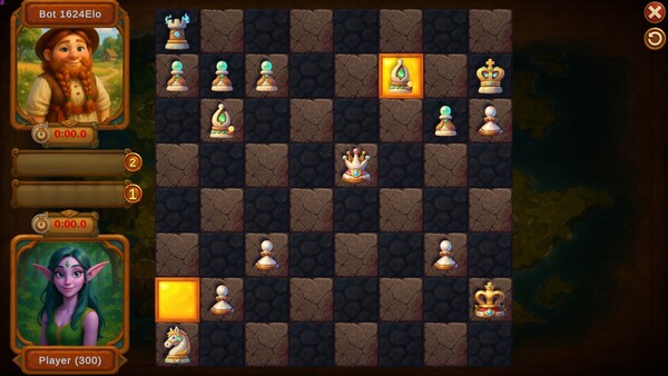 Choc Tactic for Chess Master - Raid Over Life screenshot 3