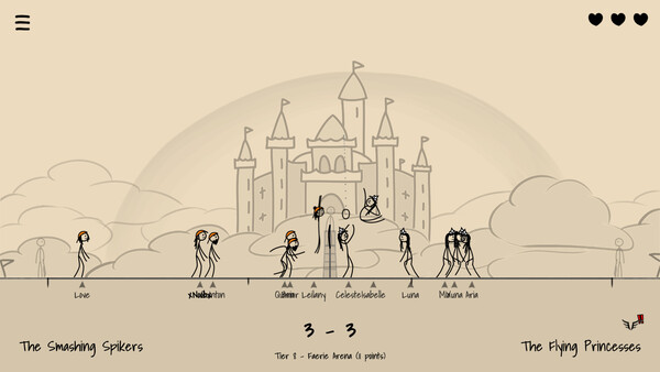 Paper Volleyball screenshot 4