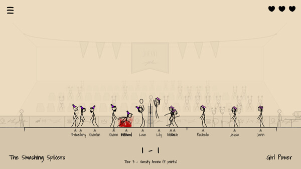 Paper Volleyball screenshot 5