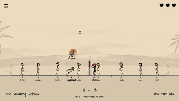 Paper Volleyball — 6