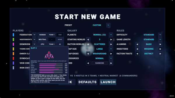 Cosmic Dominion screenshot 5