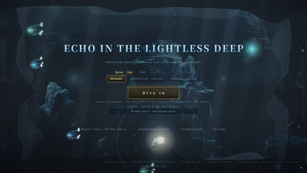 Echo in the Lightless Deep screenshot 1